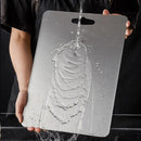 Tábua de Corte Inox Antibacteriana – Livre de Bactérias e Microplásticos