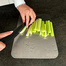 Tábua de Corte Inox Antibacteriana – Livre de Bactérias e Microplásticos