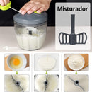 Triturador e Misturador Manual De Alimentos