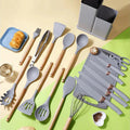Kit Completo 19 peças de Utensílios de Silicone para Cozinha - Últimas Unidades