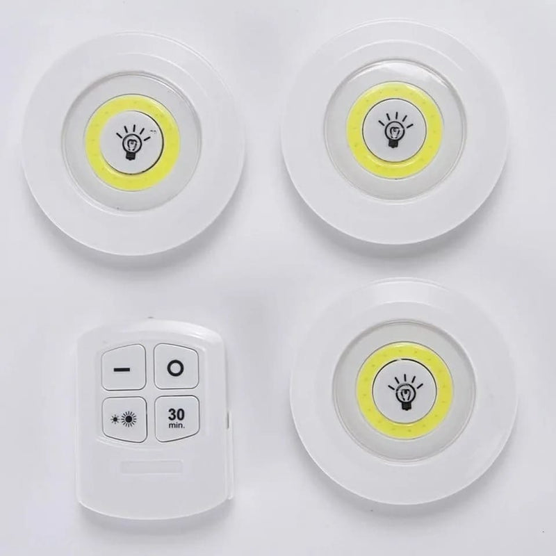 Luminária Led Sem Fio com Controle Remoto - Compre 1 e leve 3