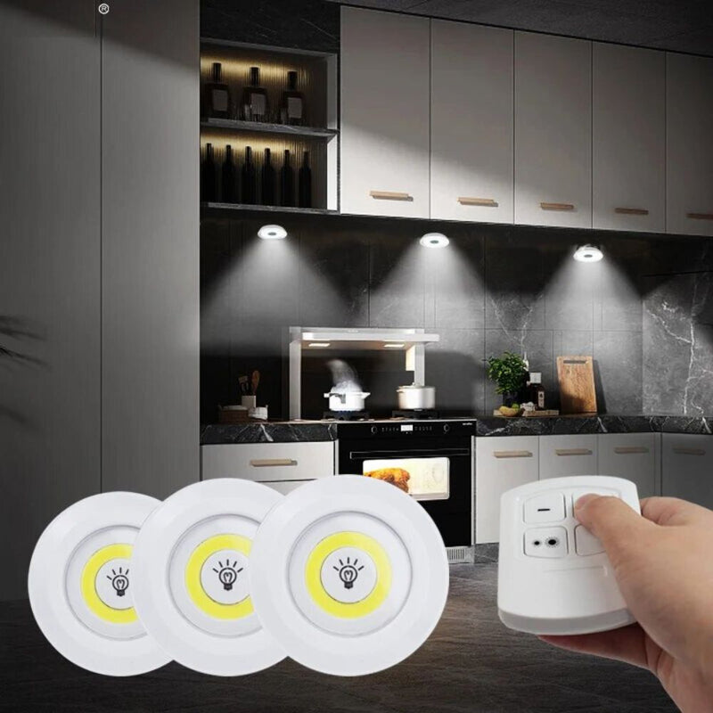 Luminária Led Sem Fio com Controle Remoto - Compre 1 e leve 3