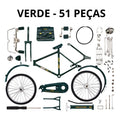 Miniatura de Bicicleta Vintage - Kit monte você mesmo (51 peças)
