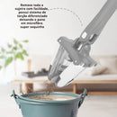 Esfregão de Limpeza Giratório 360 - Mop Twist com Torçao Automática