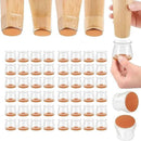 Protetor de Pés de Cadeira em Silicone com Feltro Antirruído - Kits Promocionais