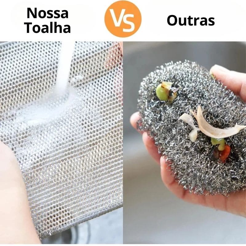 Toalhas de aço inoxidável - Kit Promocionais