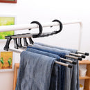 Cabide MultiMax™ - Organizador de Roupas 5 em 1 - Brasil Tendências 