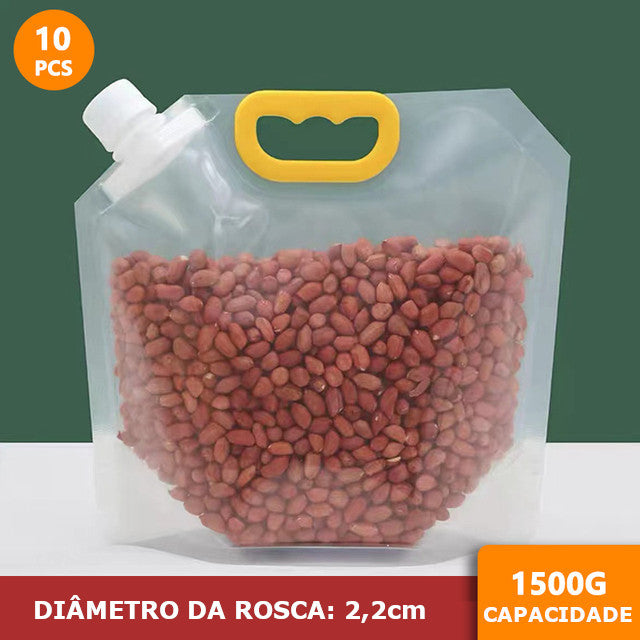 Sacos Max Alimentos - Kit 10 unidades